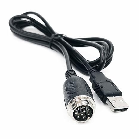 ODO LUCK USB Cable Adapter for Thrustmaster TH8A Replacement Accessory