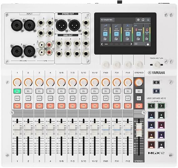 Yamaha MGX12W Digital Mixer, 18 Channels