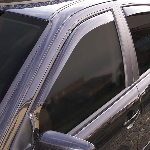 ClimAir Window Visors Dark compatible with Honda CR-V 5 doors 2012-2018, Black