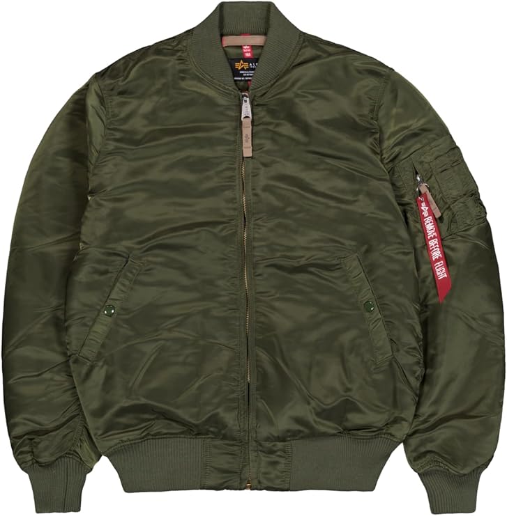 ALPHA INDUSTRIES Men's Authentic Utility Custom Jacket