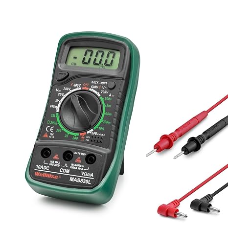 WellHise Mas830L Digital Multimeter Measuring Tool