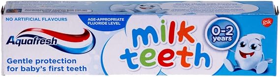 Aquafresh Toothpaste Kids Milk Teeth 0/3years - 50 Ml