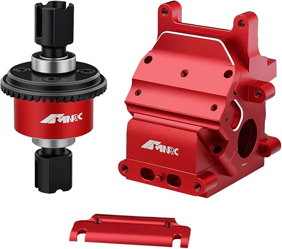 EXB 43T 10T Differential Diff Gearbox Kit for Arrma 1/7 Limitless Fireteam Infraction Mojave 6S 1/8 Typhon Kraton Outcast Talion Notorious Series Upgrades Part 1PCS