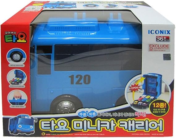 Tayo The Little Bus Chibiki Bus Tayo Mini Car Carrier Storage
