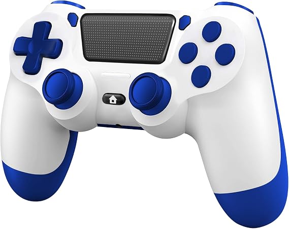 Wireless Controller for PS4, Joystick Controller for PS4/Slim/Pro/PC, Gamepad with Vibration, 3.5mm Audio Jack, Six-Axis Motion Control, Screenshot, Share Button, Touchpad