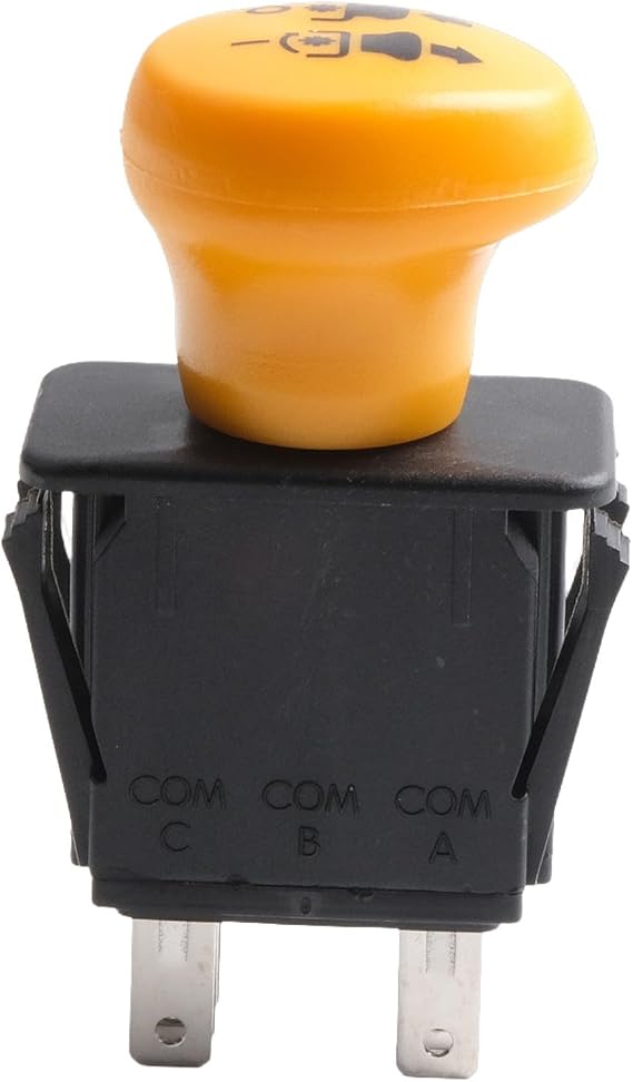 PTO Switch 5104697FS, 10A Power Take-Off for Ferris FW25 FW35 FW45 SRS Z1 Z2 Z3 Z3X Mowers, Replacement Part