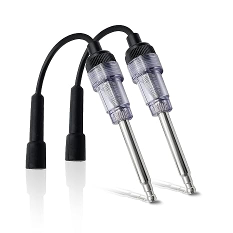 2PCS Spark Plug & Ignition Coil Tester - Straight Boot Ignition Test for Automotive, Car & Lawnmower