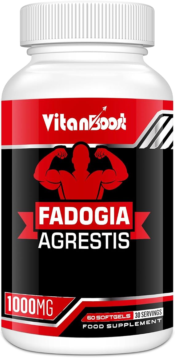 Fadogia Agrestis 1000mg with Ashwagandha & ZINC- Maximum Strength Fadogia Agrestis Extract Supplements - Drive & Athletic Performance - Gluten Free, Non-GMO (60 Count (Pack of 1))
