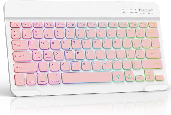 AMZBOSS 130g portable Bluetooth Keyboard for iOS, Android and Windows