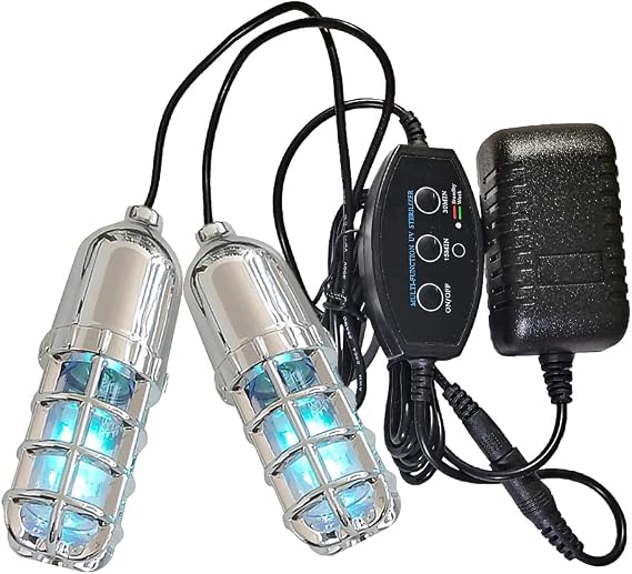 Ultraviolet(UV) Shoe Sanitizer Dryer Deodorizer UV Shoe Sterilizer Odour Eliminator Portable Shoe Deodorizer Ozone Boot Sterilization Dryer Fit for Shoes Boots Wardrobe Inner Car etc.