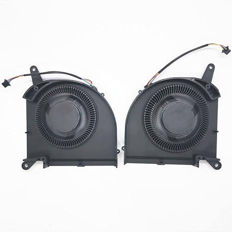 CPU+GPU Cooling Fan Replacement for Gigabyte Aorus 15G 15P RX7P RX7G 2021 RTX30 17G XB XC XD AERO 15 OLED XB XD RP75SA Aero 17 XA HDR XB WA DC12V DFSCK22D05883Q DFSCM22716392Q FNGT FNGS (9.9mm Thick)