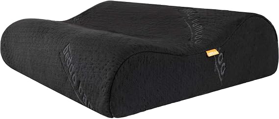 beddo™ Bambu Serisi | Ortopedik Yastık | Büyük Boy | Delikli Visko (Siyah)