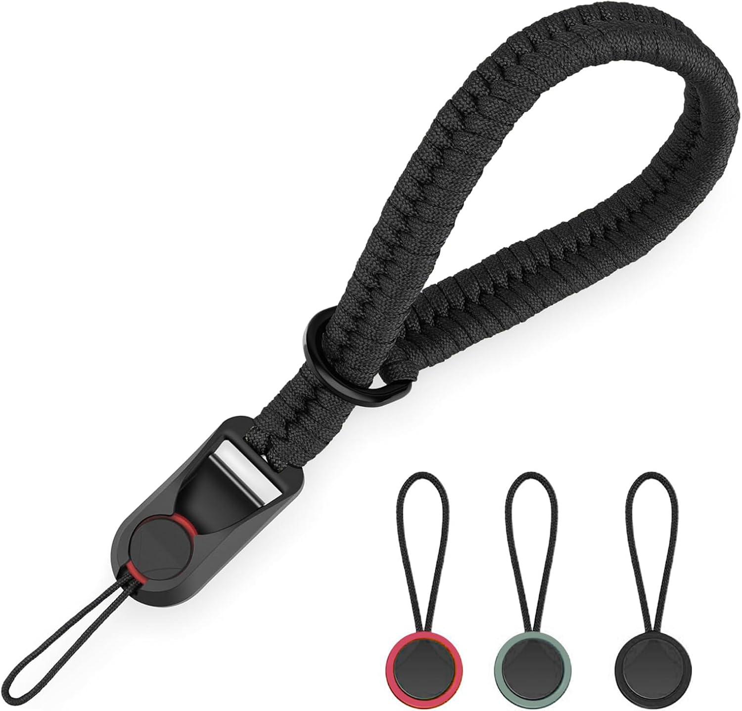Camera Wrist Strap Quick Release, Paracord Rope Camera Hand Strap, Adjustable Camera Strap for SLR DSLR Digital Mirrorless Camera