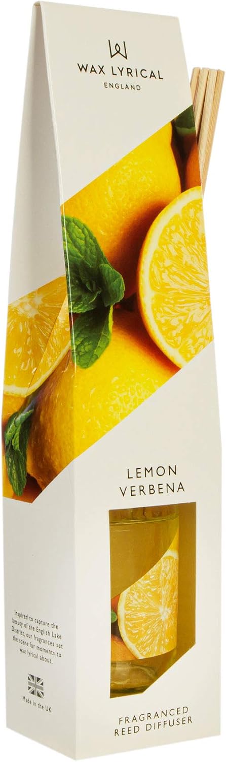 WAX LYRICAL Reed Diffuser 100ml Lemon Verbena, Multicolour