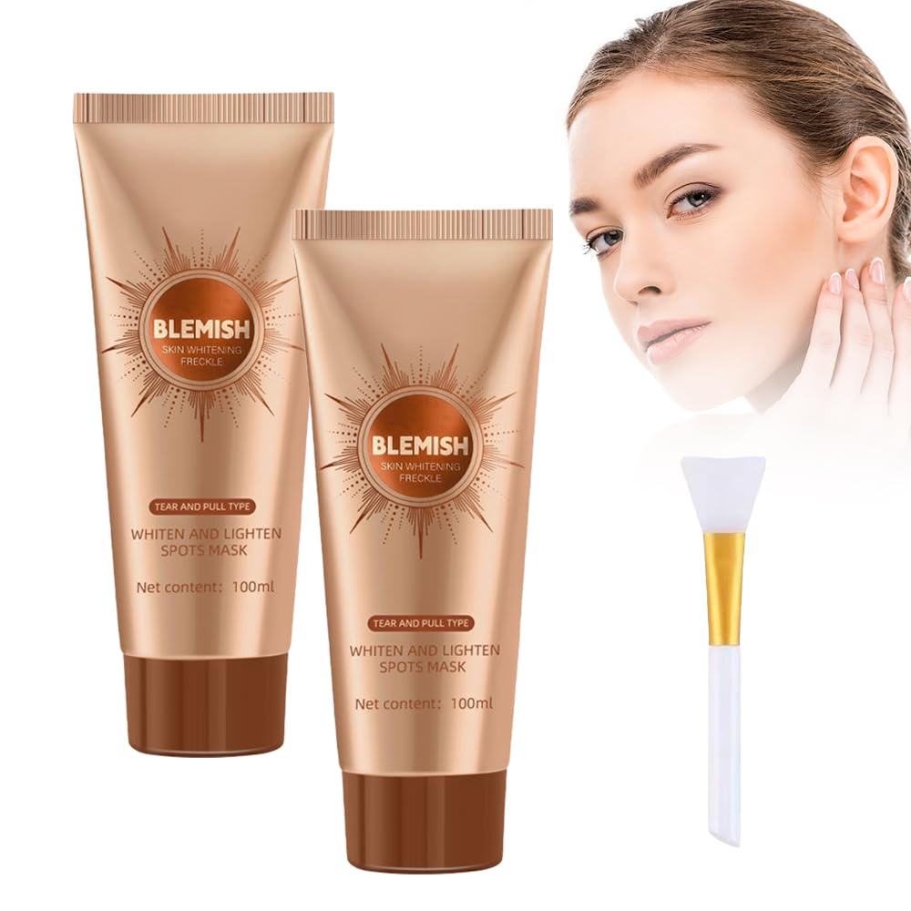 Weißende und Aufhellende Flecken Gesichtsmaske 2026 Neu Collagen Wrapping Mask Peel Off Facial Mask Supports Elasticity Hydrating Glow Glass Skin Face Moisturizer Self Care (2PCS)