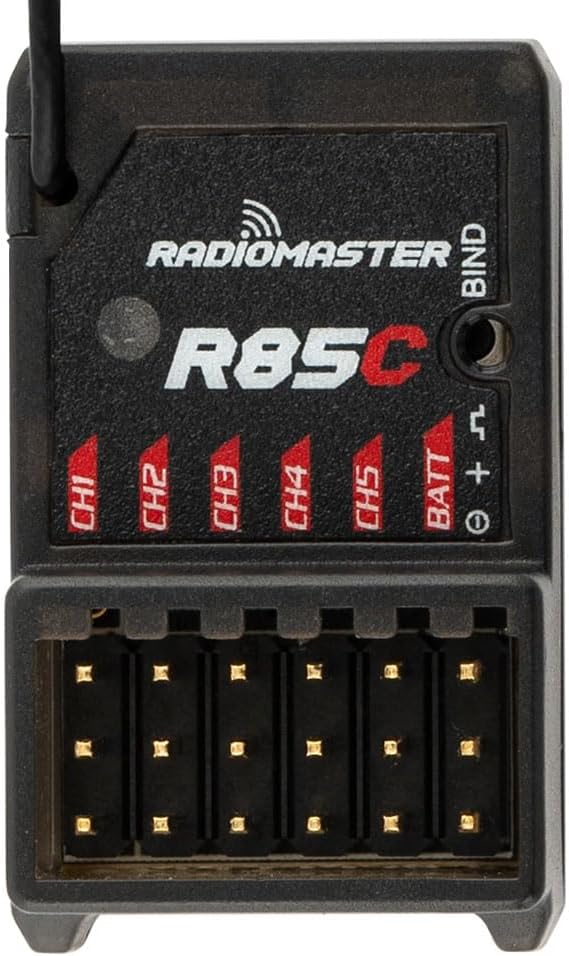 Radiomaster R85C 5ch 2.4GHz 4in1マルチプロトコル PWMレシーバー