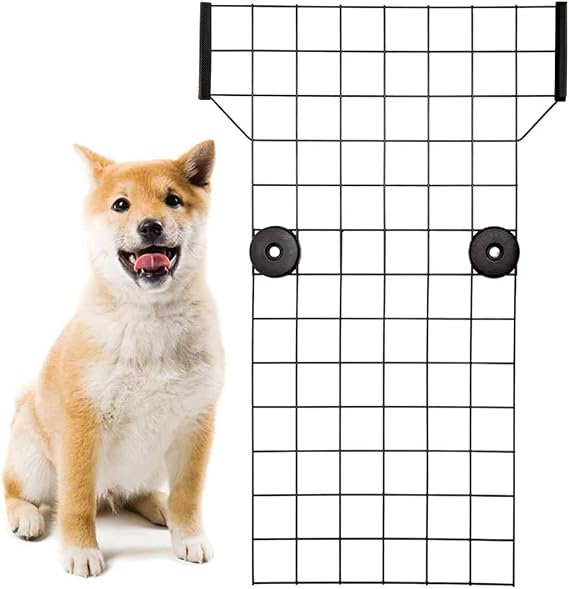 KOOLTAIL Köpek Arabası Bariyeri - Ön Koltuk Evcil Hayvan Araç Bariyerleri Ayarlanabilir Çelik, Küçük ve Orta Ölçekli Köpekler için Güvenlik Garantili Köpekler ve Yolcular