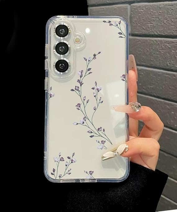 Galaxy S25 Plus ile Uyumlu SFF01 Şeffaf Tasarımlı Kılıf - İnce, Hafif ve Dayanıklı Koruma, Kamera ve Tuşlarla Tam Uyumlu Şeffaf Telefon Kapağı (lapantia)