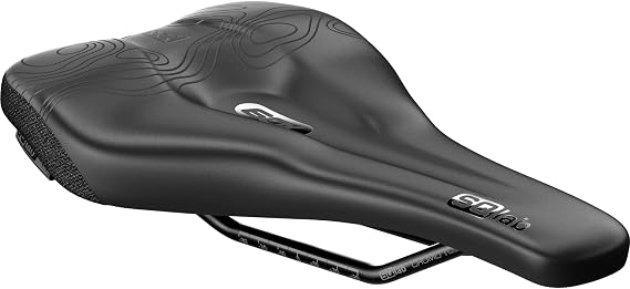 SQlab MTB Sattel 6OX ERGOWAVE Active 2.2 Fahrradsattel in schwarz kurzer MTB Sattel 13-16 cm