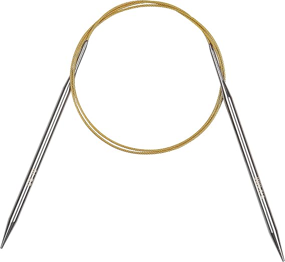 Coopay 100cm 6mm Circular Knitting Needles, Long Round Knitting Needles