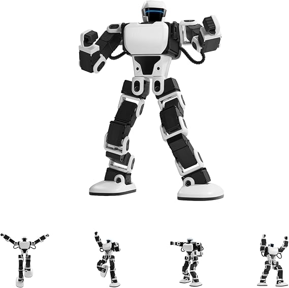 Robosen Interstellar Scout K1 Series - Next-Gen Family Entertainment Robot, Voice-Controlled, Programmable Bipedal Humanoid with Manual and Block-Based Programming, Lightweight and Portable