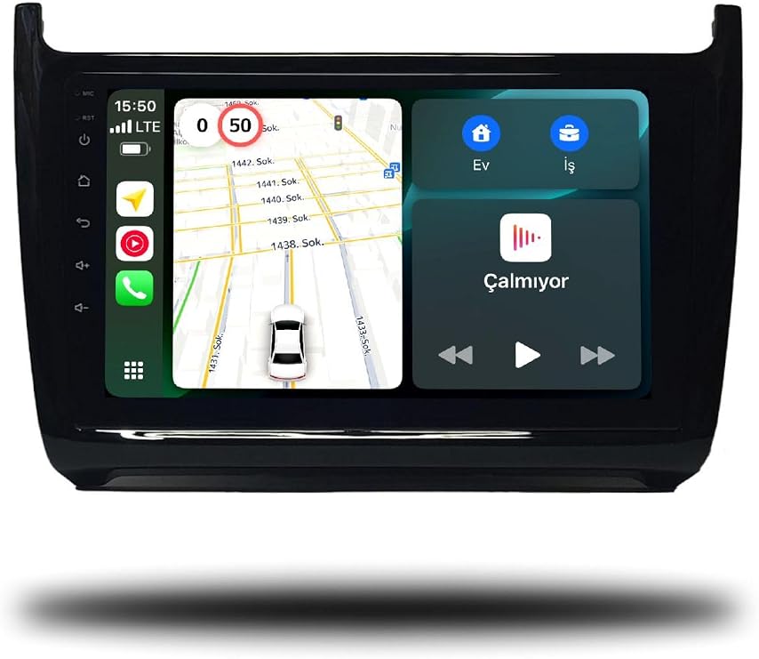 MarTechno Android Multimedya 4GB RAM 64GB Hafıza Volkswagen Polo 2014-2018 ile uyumlu
