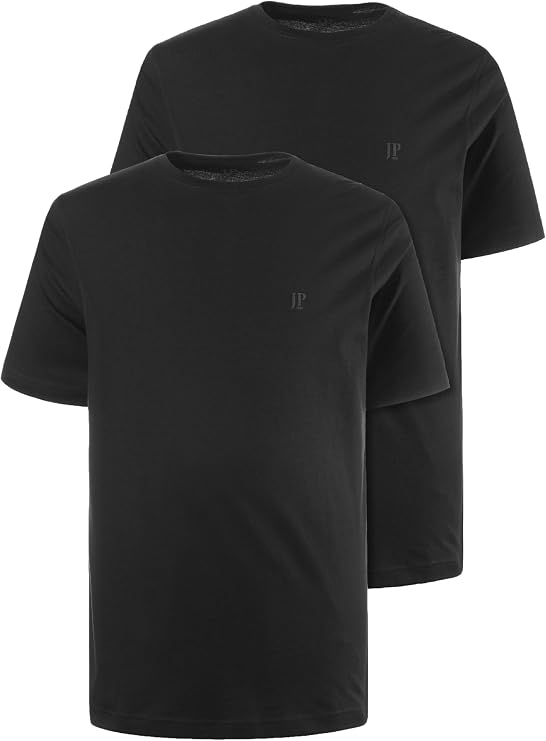 JP 1880 Men's T-Shirts, 2er-Pack T-Shirts (Pack of 2)