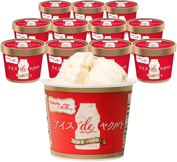 Yakult ヤクルト 公式 アイス de ヤクルト（12個セット） ギフト お取り寄せ プレゼント ご褒美スイーツ アイスクリーム お祝い 高級アイス 詰め合わせ