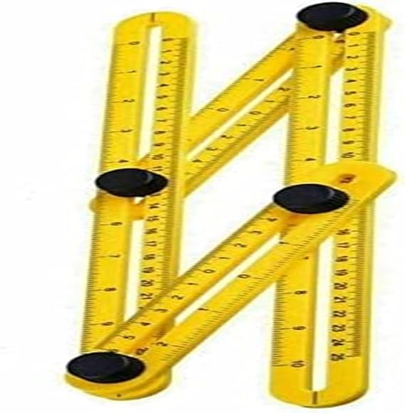 PaulStore Angleizer Multi Angle Template Tile Floor Measuring Side Ruler Instrument Tools