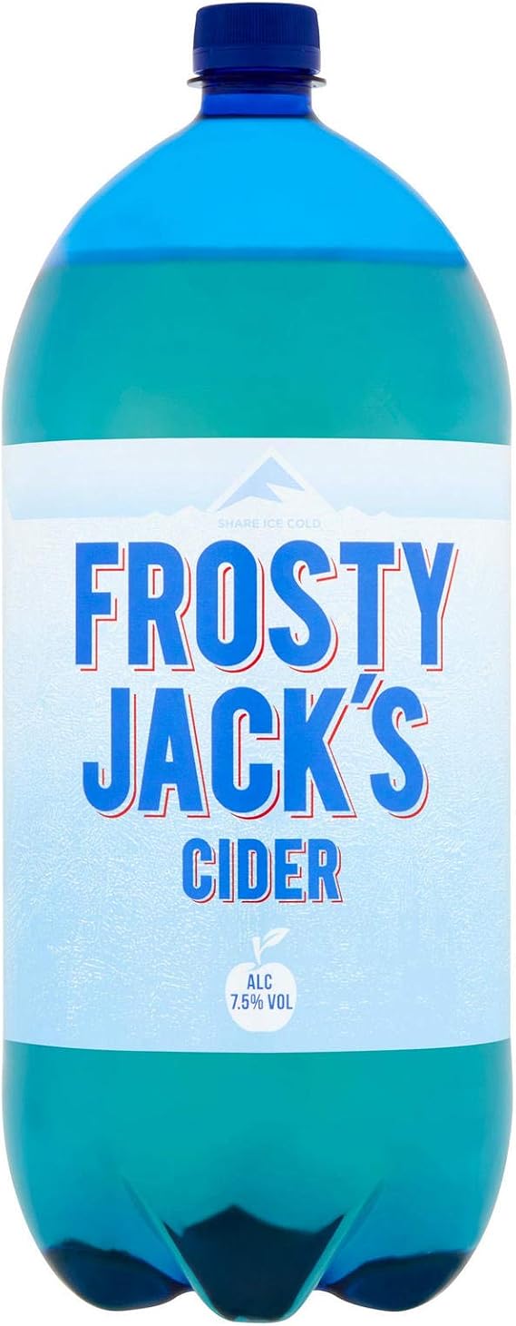 Frosty Jacks Original Apple Cider (4 x 2.5 Litre Plastic Bottles)