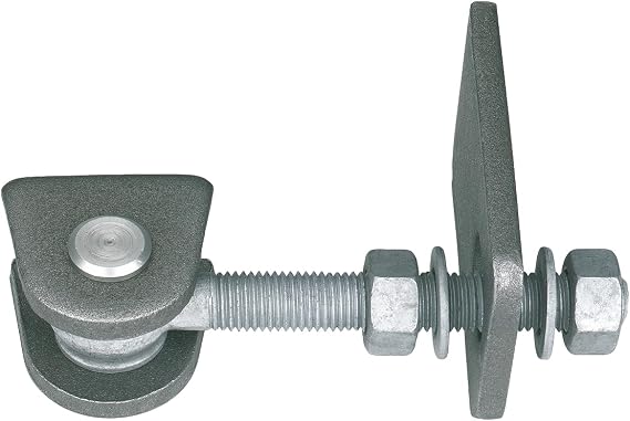 Alberts 852344 Gate Hinge Silver