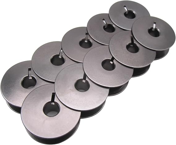 CKPSMS Brand - 10PCS #770591001 Jumbo Bobbin Compatible with/Replacement for Janome Brand MB4S, MB-7,HD9 V1(not V2) Elna Brand 940S 970 (770591001 10PCS)