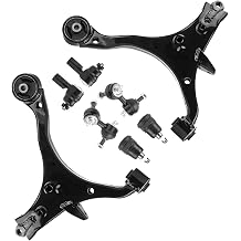 Front Lower Control Arm with Ball Joint Tie Rods Sway Bar Kit Fit for 2001 2002 2003 2004 2005 Honda Civic Sedan & Coupe Suspension kit K640288 K640287-8 pcs
