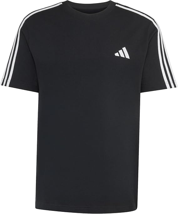 adidas Essentials 3-Stripes Single Jersey Left Chest Branded T-Shirt