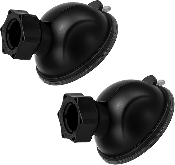 2PCS Suction Cup Mount Holder Compatible with 112 212 312GW 412GW 512GW, Adjustable Car Windscreen Dashboard Suction Mount Bracket with Strong Grip for Secure Dash Cam Positioning