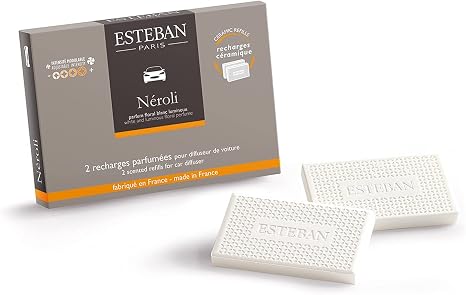 ESTEBAN Nachfüllpack für Duftspender für Neroli-Autodiffusor