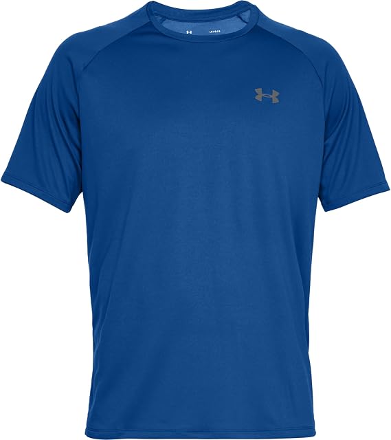 Under Armour Men Tech 2. Shortsleeve, Light and Breathable Sports T-Shirt, Gym Clothes, Wicks Away Sweat & Dries Very Fast