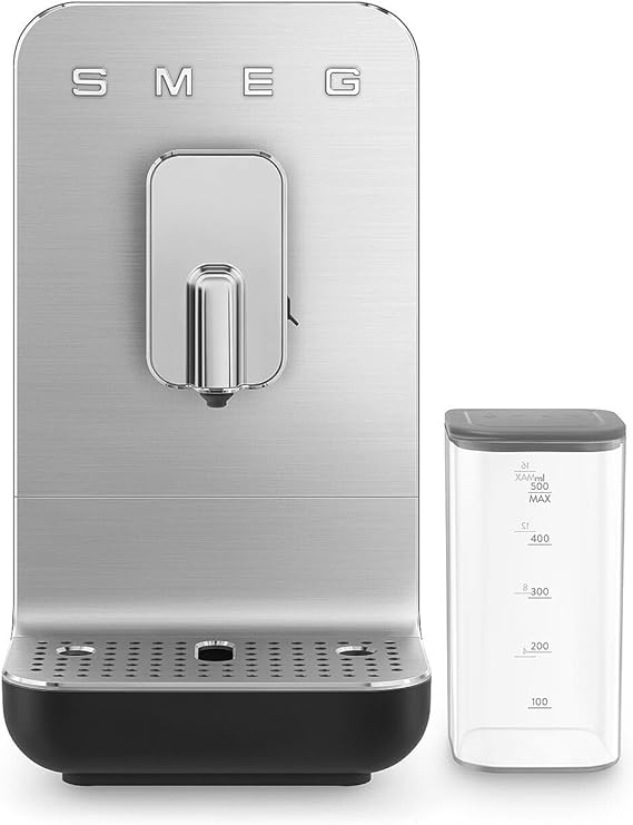 Smeg BCC13BLMEU Espresso Coffee Machine with Milchfunktion Black