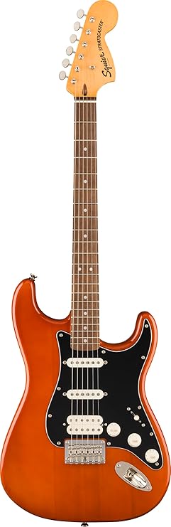Squier by Fender Classic Vibe '70s Stratocaster HT HSS Guitar, Mocha