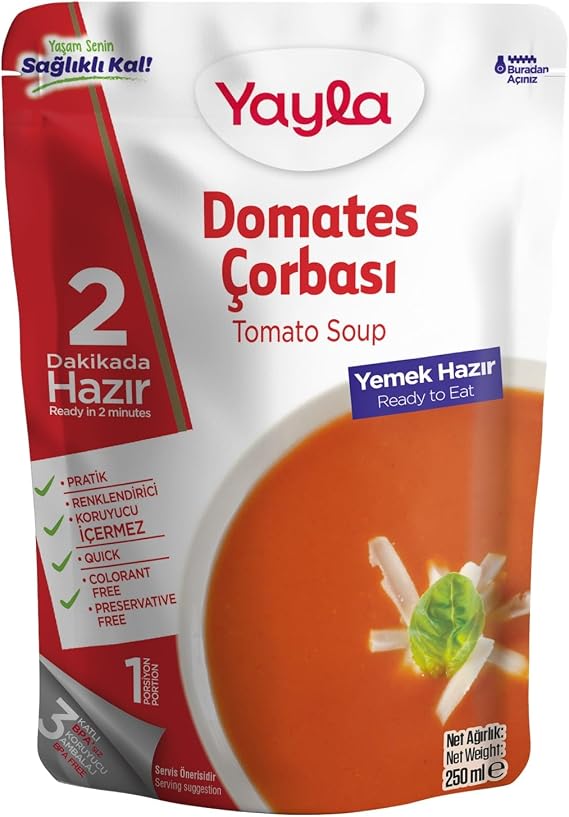 Yayla Hazır Domates Çorbası 250 gr