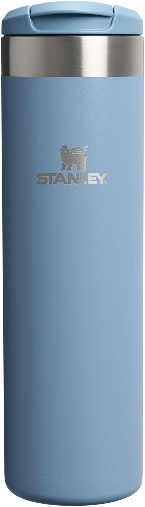 Stanley 1913 Aerolight Transit Travel Mug 0.6L - Keeps 6 Hours Hot - 8 Hours Cold - Dishwasher Safe - Leakproof - Car Cup Holder Compatible - Insulated Coffee Cup - Indigo