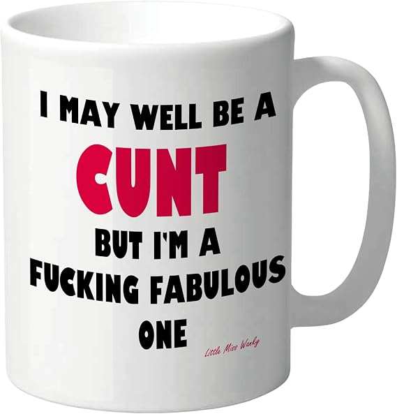 Cheeky Chops Cunt Mug for Adults, Fabulous