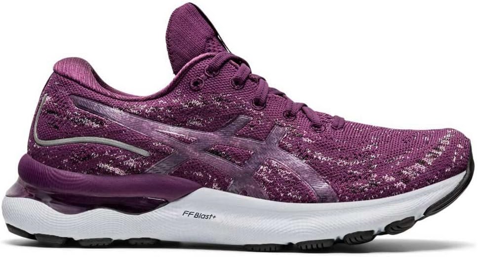 ASICS Nimbus 24 MK Road Running Shoe for Woman Black Pink