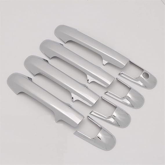 Black Car Side Door Handle Decor Cover Trim Sticker Styling Accessories For For Accord Sedan 2003-2007 Molding Accessory(2)