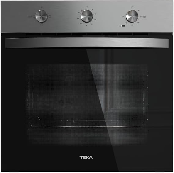 TEKA Conventional Oven 60 cm HydroClean System, ThermoSeal, BrightClean Enamel, 3 Cooking Functions, Deep Tray, Model NEO HBB 5350 SS [Energy Class A]
