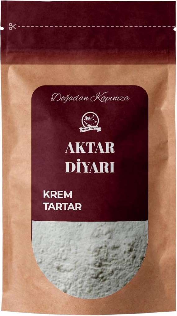 Aktar Diyarı Krem Tartar Potasyum Bitartar Saf Katkısız 1000 GR, DGR-ADY35631