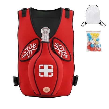 Heimlich Manoeuvre Training Vest for Adults CPR/Airway Obstruction 20 Balls