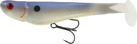 Big Bite Baits B5LT-01 5" B5 Line Thru Swimbait Bling, Multi