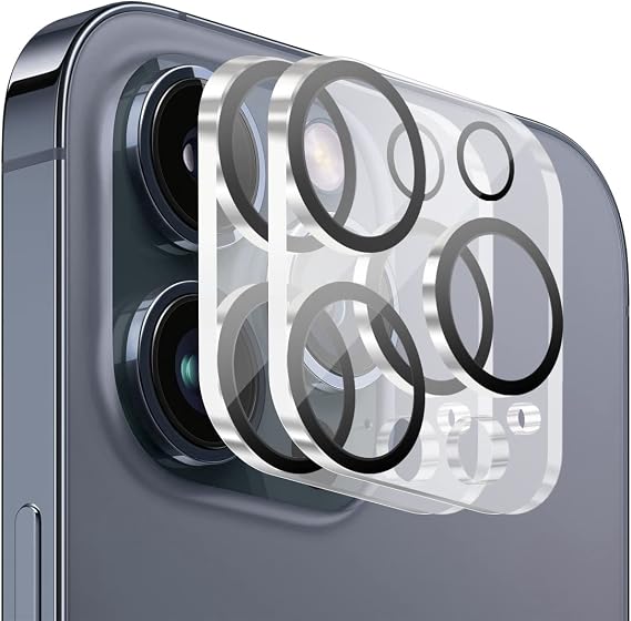 BUFF LABS iPhone Camera Lens Koruyucu 2 ADET Kamera Lens Protector (iPhone 13 Pro Max / 13 Pro)