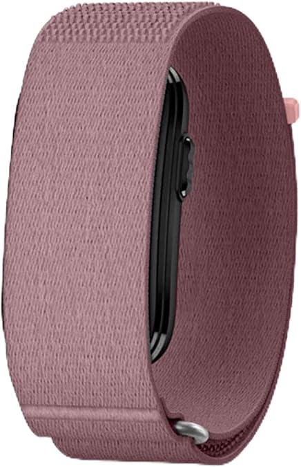 Nylon Correa para Garmin CIRQA Smart Band, Unisex, L/XL, Rosa